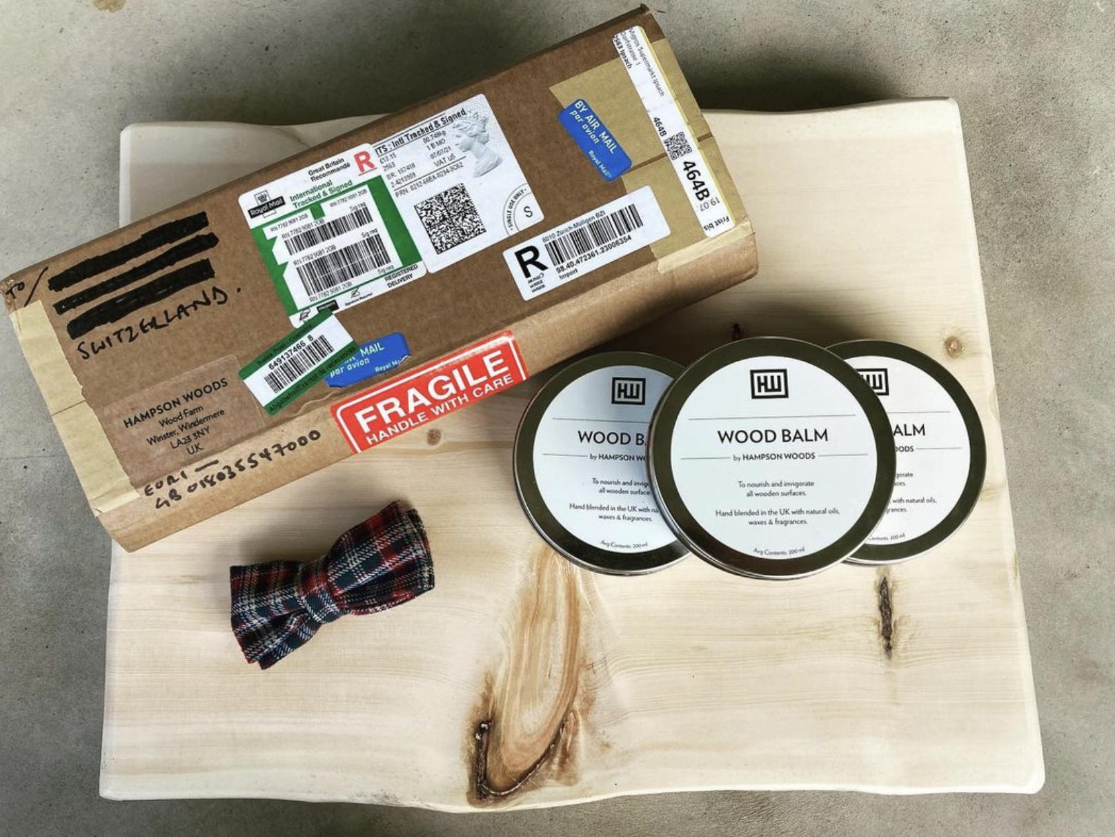 Hampsons Wood Balm arrived, Yes!